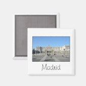Königlicher Palast, Madrid Magnet (Vorderseite/Rückseite)