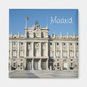 Königlicher Palast, Madrid Magnet (Vorne)