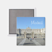 Königlicher Palast, Madrid Magnet (Vorderseite/Rückseite)