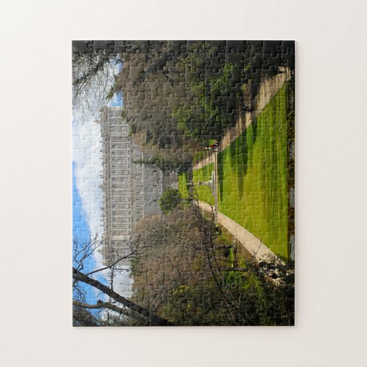 Königlicher Palast Madrid. Puzzle (Vertikal)