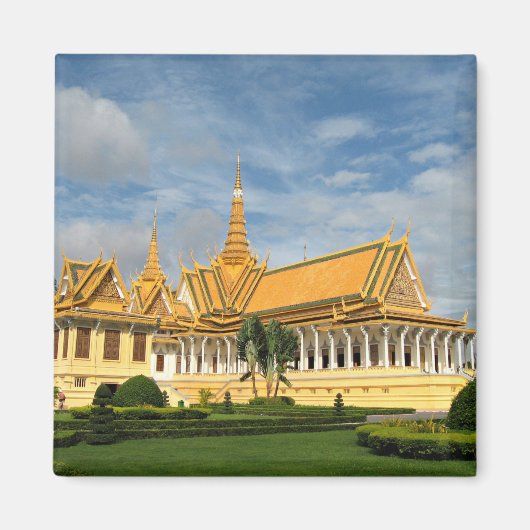 Königlicher Palast, Phnom Penh, Kambodscha Magnet (Vorne)