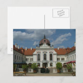 Königlicher Palast Postkarte (Vorne/Hinten)