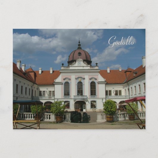 Königlicher Palast Postkarte (Vorderseite)