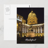 Königlicher Palast Postkarte (Vorne/Hinten)