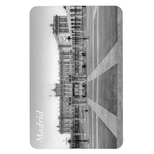 Königlicher Palast von Madrid Magnet (Vertikal)