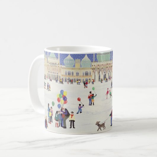Königlicher Pavillon Brightons Kaffeetasse (Vorderseite Links)