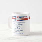 Königlicher Prinz George der Kaffeetasse (Vorderseite Links)