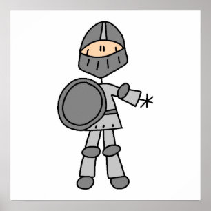 Königlicher Ritter Poster