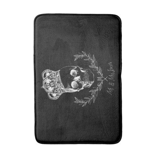 Königlicher Schädel Badematte (Vorderseite Vertikal)