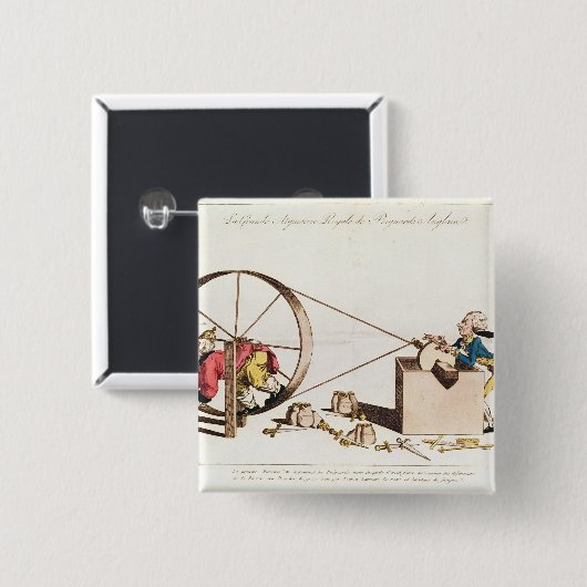 Königlicher schärfender Service Button (Vorne & Hinten)