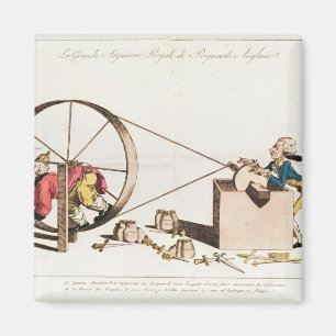 Königlicher schärfender Service Magnet