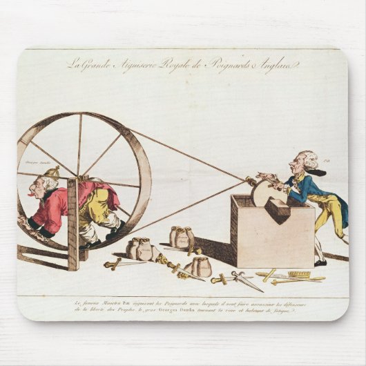 Königlicher schärfender Service Mousepad (Vorne)