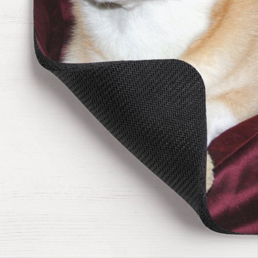 Königlicher schauender Pembroke-WaliserCorgi Mousepad (Ecke)