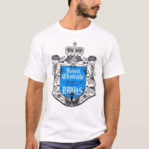 Königlicher schwarzer T - Shirt des