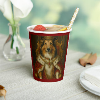 Königlicher Sheltie Pappbecher