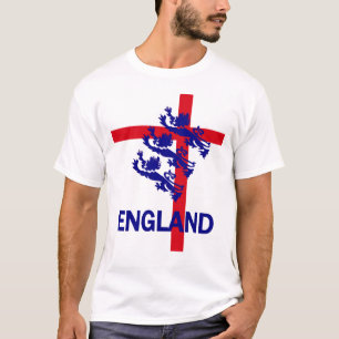 Königlicher Standard Englands und St- Georgekreuz T-Shirt