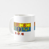 Königlicher Standard von Kanada Kaffeetasse (Vorderseite Links)