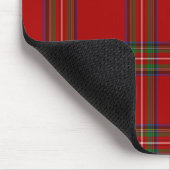Königlicher StewartTartan Mousepad (Ecke)