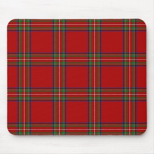 Königlicher StewartTartan Mousepad (Vorne)