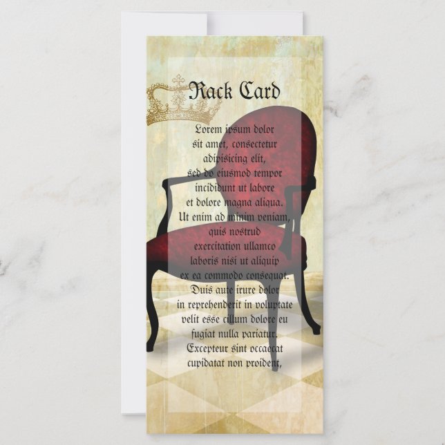 Königlicher Vorsitz und Krone (Vorderseite)