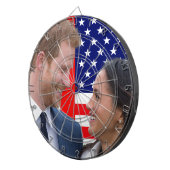 Königlicher Wedding Harry und Meghan Dartscheibe (Vorderseite rechts)