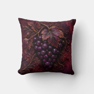 Königlicher Weinberg Eleganz Kissen