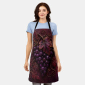 Königlicher Weinberg Eleganz Schürze (Getragen)