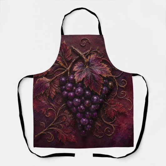Königlicher Weinberg Eleganz Schürze (Vorderseite)