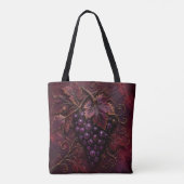 Königlicher Weinberg Eleganz Tasche (Rückseite)
