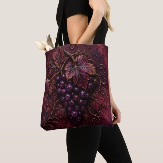 Königlicher Weinberg Eleganz Tasche (Von Nahem)