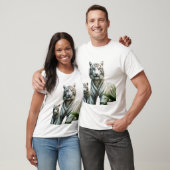 Königlicher weißer Tiger. T-Shirt (Unisex)