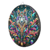 Königlicher Wolf Dartscheibe (Vorderseite rechts)