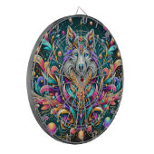 Königlicher Wolf Dartscheibe (Vorderseite Links)
