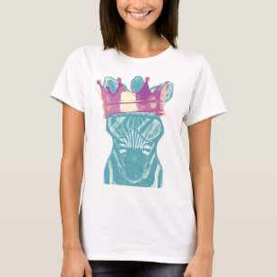 Königlicher Zebramuskelbehälter T-Shirt