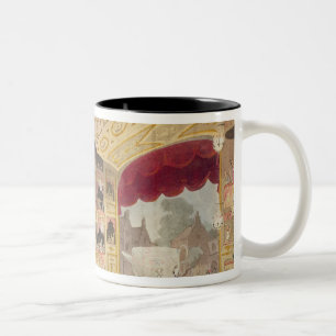 Königlicher Zirkus Zweifarbige Tasse
