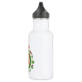 Königliches Abzeichen Wales Edelstahlflasche (Rechts)