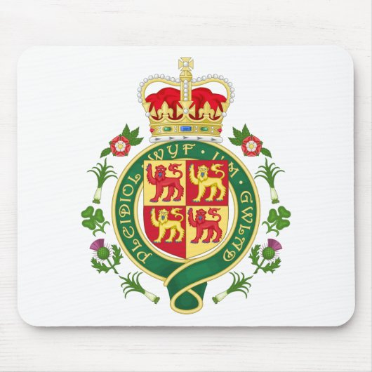 Königliches Abzeichen Wales Mousepad (Vorne)