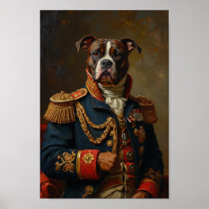 Königliches Amerikanisches Eskimohund-Porträt Poster
