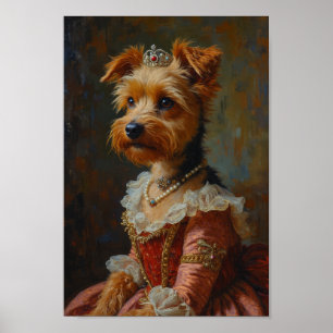 Königliches Australisches Terrier-Porträt Poster