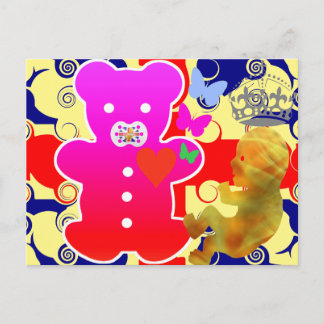 KÖNIGLICHES BABY 2 POSTKARTE