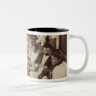 Königliches Bankett Boots-Haus am König-Kalakana Zweifarbige Tasse