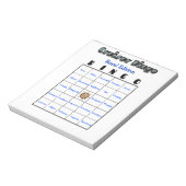 Königliches Bingo Notizblock (Rotiert)
