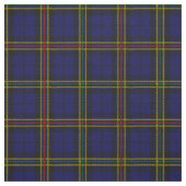 Königliches Blau kariert - gelber, roter, grüner Stoff (Muster)