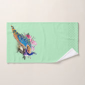 Königliches Blau Peackock Bad-Tuch-Set Badhandtuch Set (Handtuch)