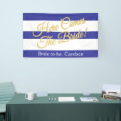 Königliches Blau, Streifen u. Banner (Messeveranstaltung)