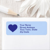 Königliches blaues Herz (Insitu)