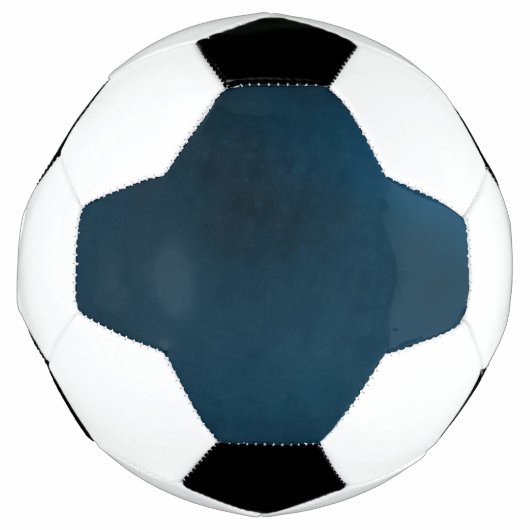 Königliches Blaues Theme-Muster-Design Fußball (Vorderseite)