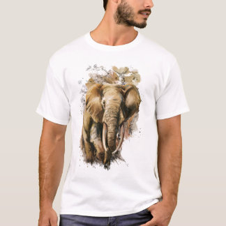 Königliches Elefantendesign von Animals House T-Shirt
