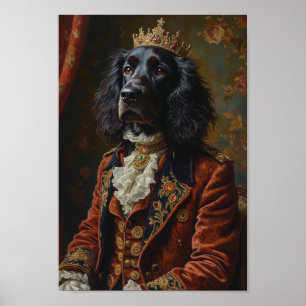 Königliches Englisch Setter-Porträt Poster