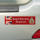 Königliches Gibraltar-Regiment Autoaufkleber (Auf Auto)